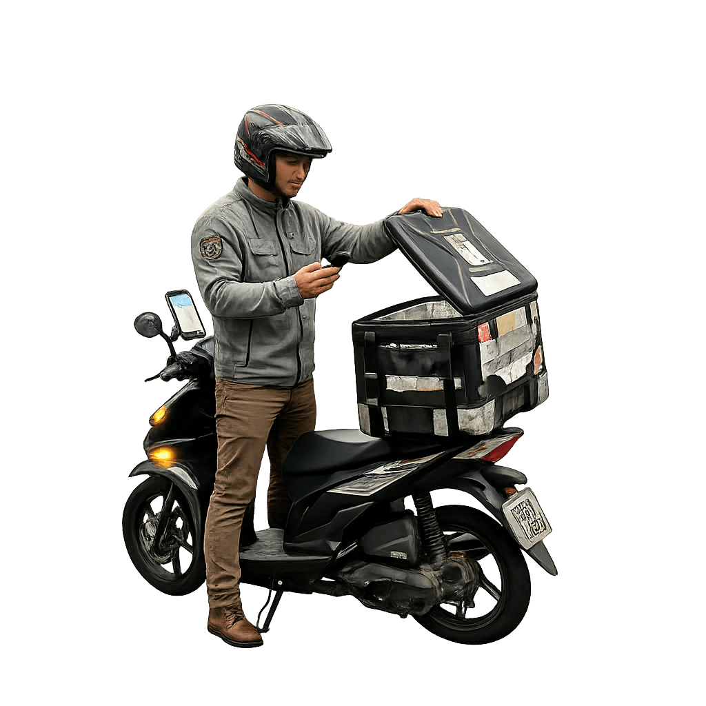 Motoboy retirada e entrega em Bom Jesus PI — MultCell