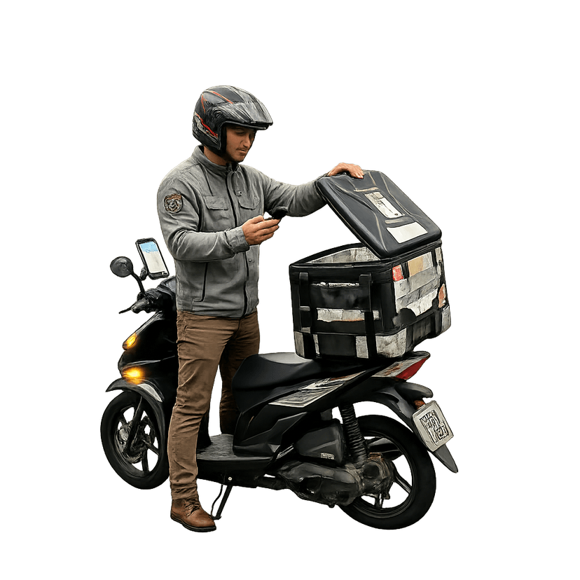 Motoboy retirada e entrega em Bom Jesus PI — MultCell